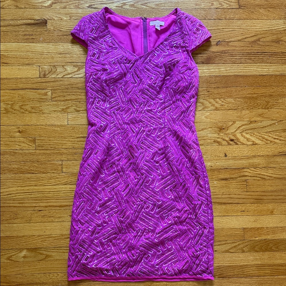 Lilly Pulitzer Vibrant Pink Mini Dress